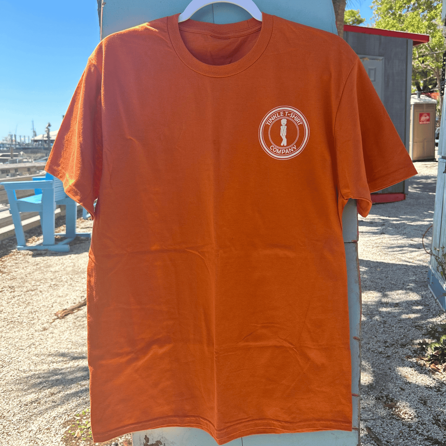 "Ocean Tinkler Myrtle Beach" T-Shirt (Burnt Orange))