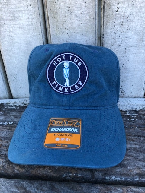hot tub tinkler hat on deck porch