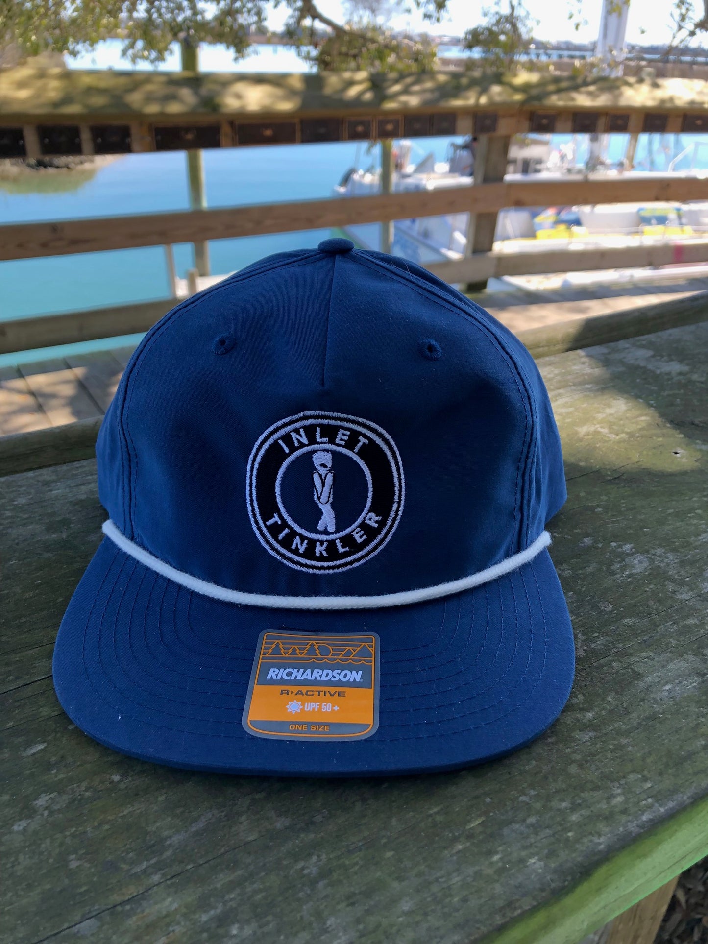 Inlet Tinkler Rope Hat – Performance Snapback | Embroidered UPF 50+
