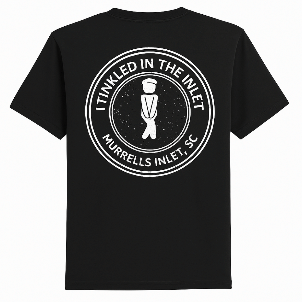 i tinkled in the inlet back of shirt