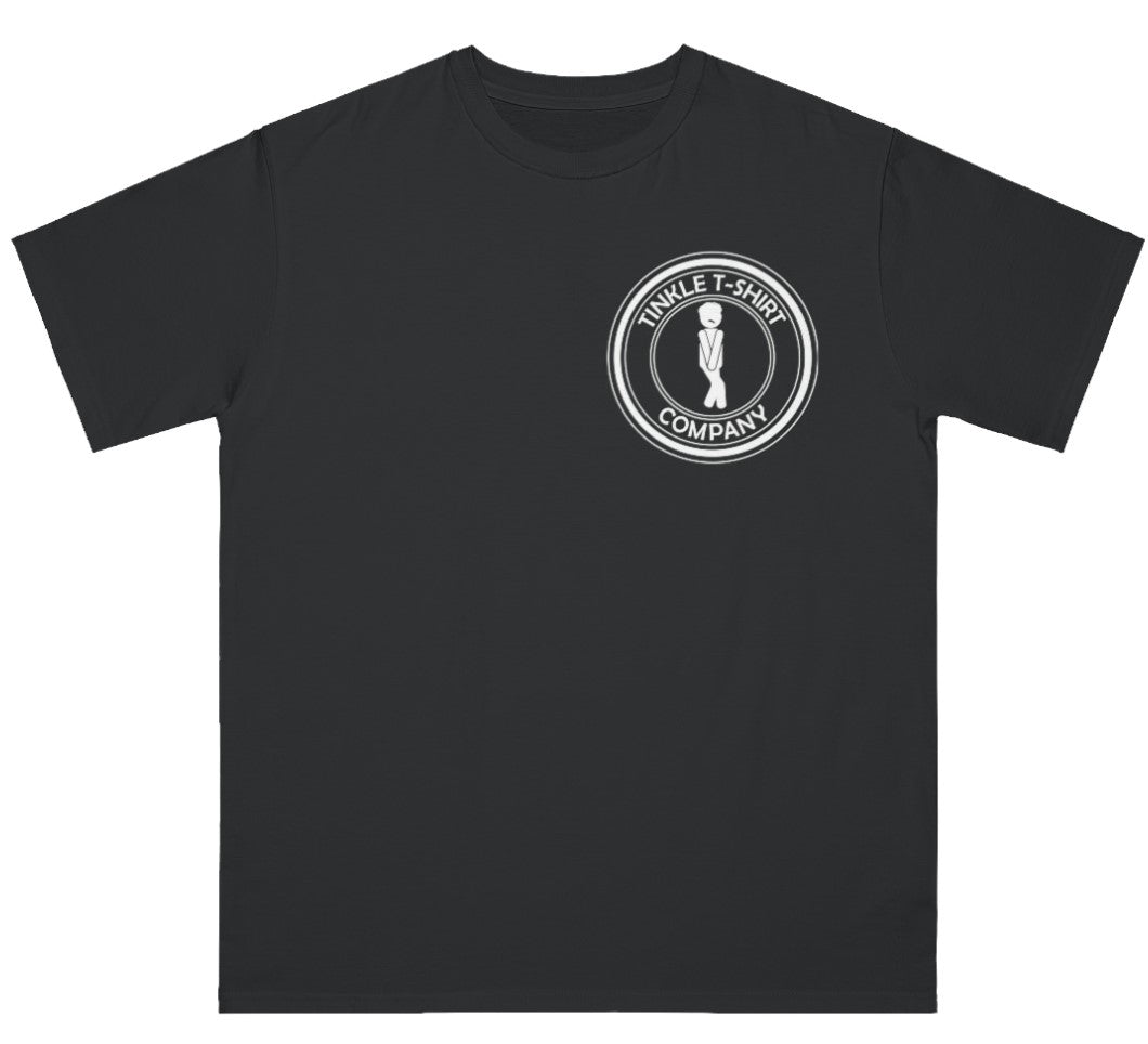 tinkle t shirt company front of tinkle in the inlet shirt