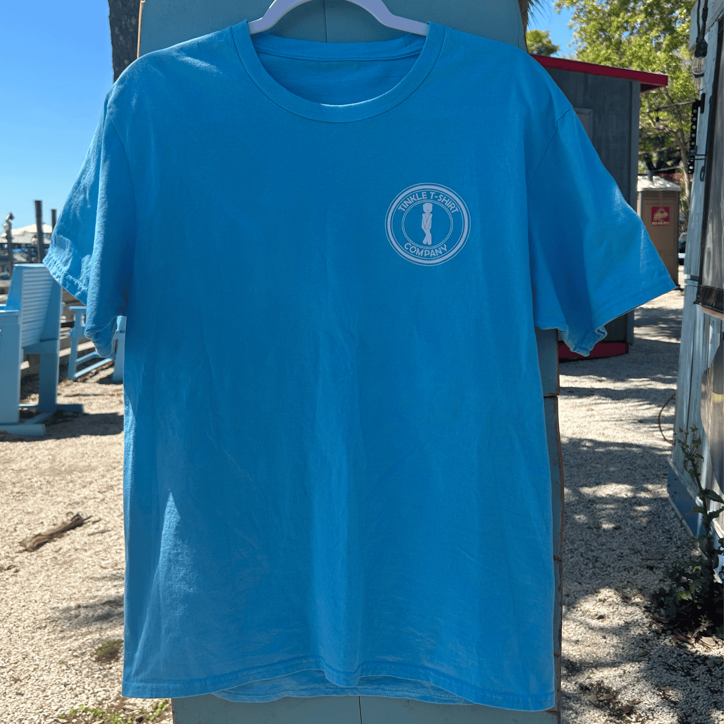"Ocean Tinkler" T-Shirt (Tidal Wave Blue)