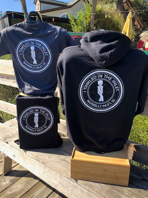 I Tinkled in the Inlet Purple Can Koozie – Murrells Inlet, SC