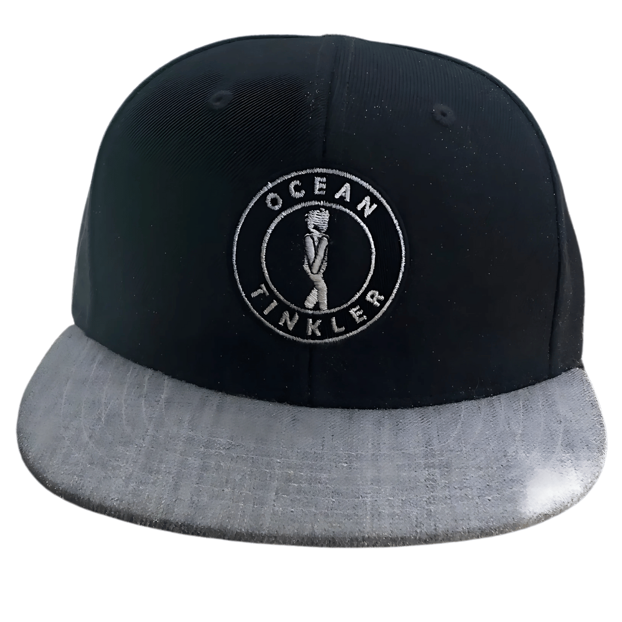 grey black ocean tinkler hat
